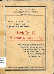 Serviços de Tesouraria Municipal&nbsp; 